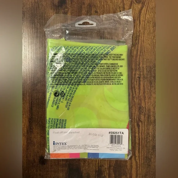 Intex Colorful Inflatable Swim Tube - Picture 2 of 2